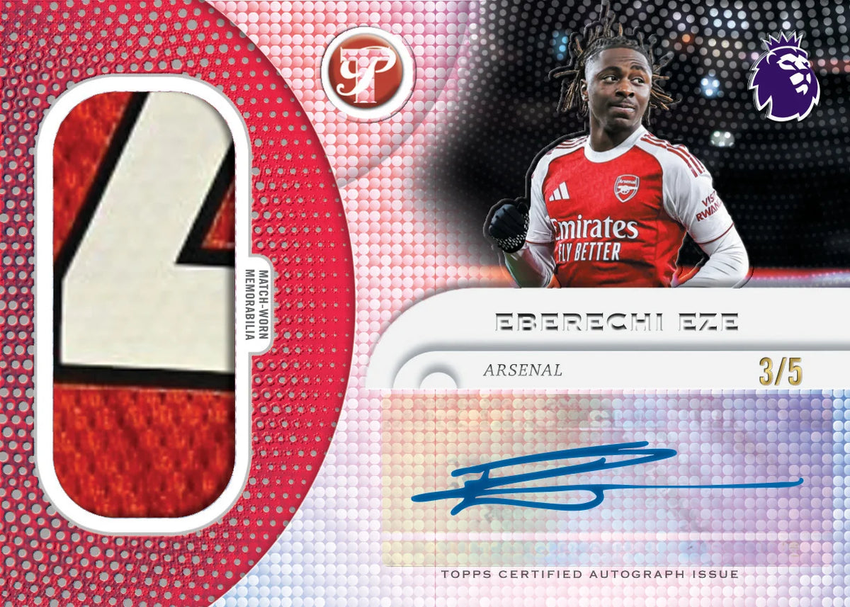 2026 Topps Pristine Premier League EPL Soccer Hobby