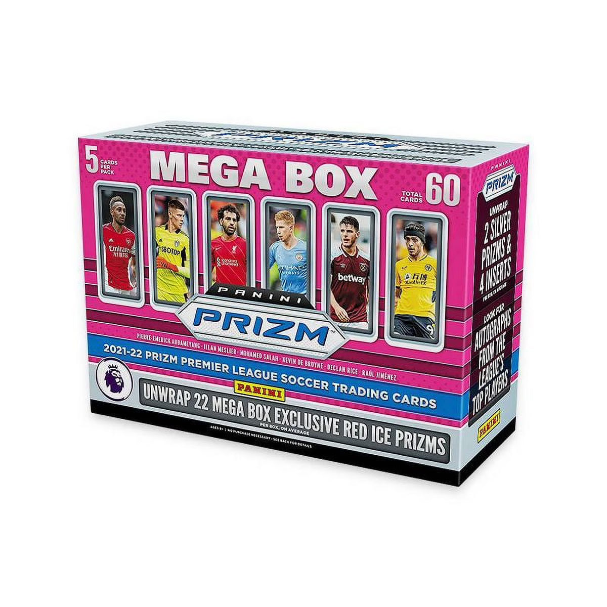 2021/22 Panini Prizm Premier League EPL Soccer Mega Box