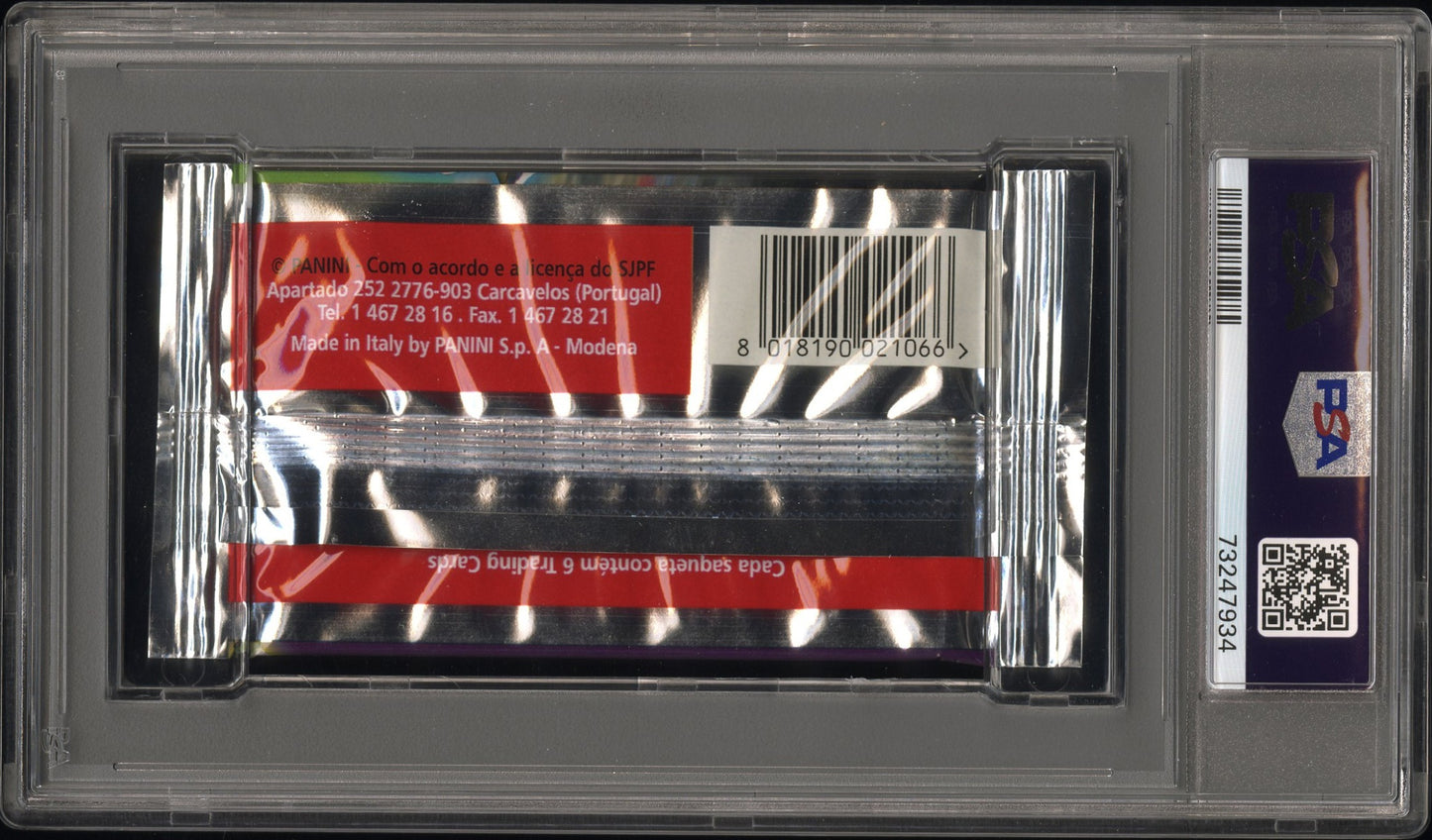 Mega Craques Panini 2003 Foil Pack PSA 10