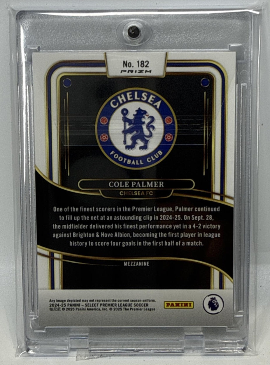 Cole Palmer Panini Select PL 2024-25 Mezzanine White Sparkle Chelsea FC