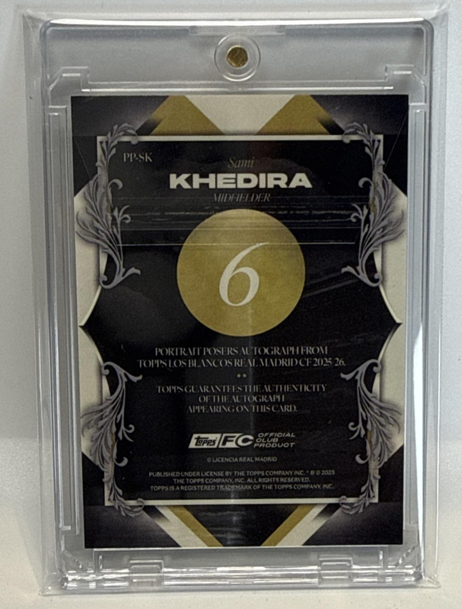 Sami Khedira Topps Los Blancos 2025 Autograph Real Madrid