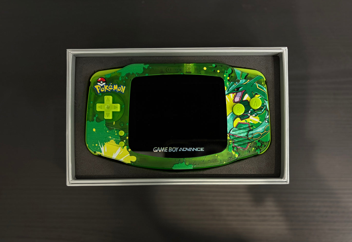 Game Boy Advance Custom Console *Rayquaza*