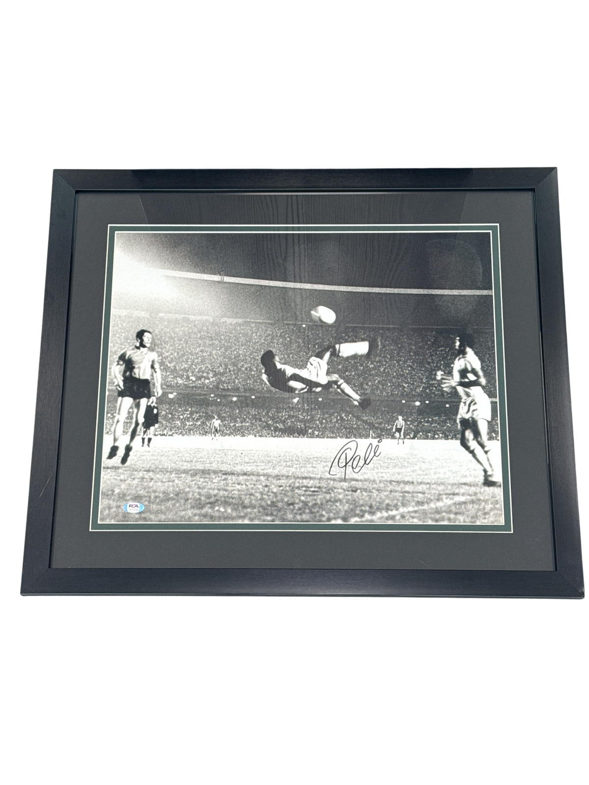 Pele Signed Photo Framed *66cm x 56cm*
