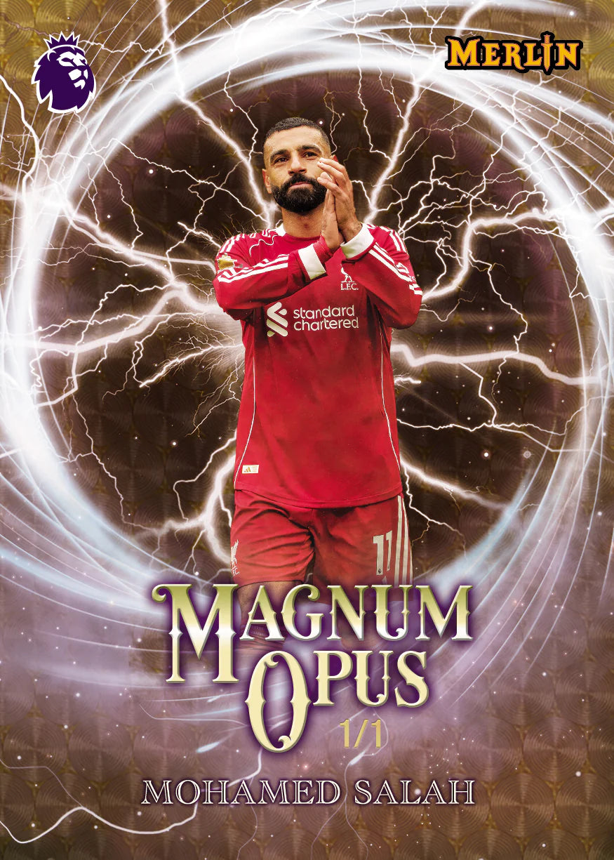 2026 Topps Merlin Premier League Hobby Box
