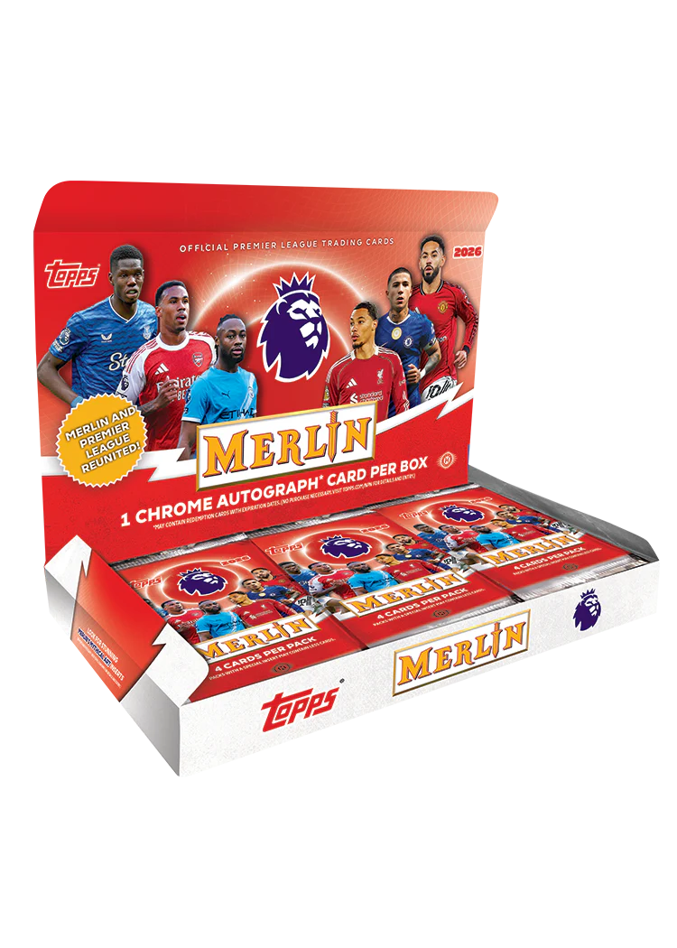 2026 Topps Merlin Premier League Hobby Box