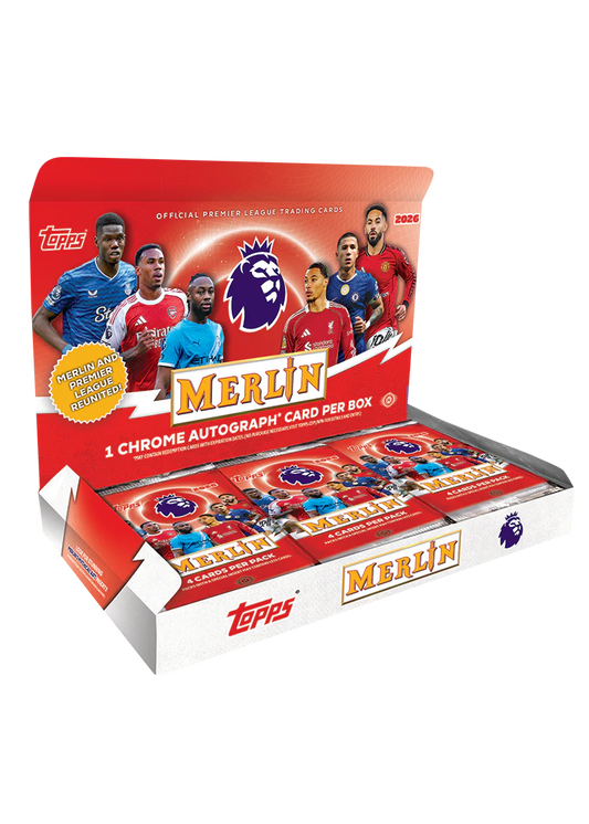 2026 Topps Merlin Premier League Hobby Box