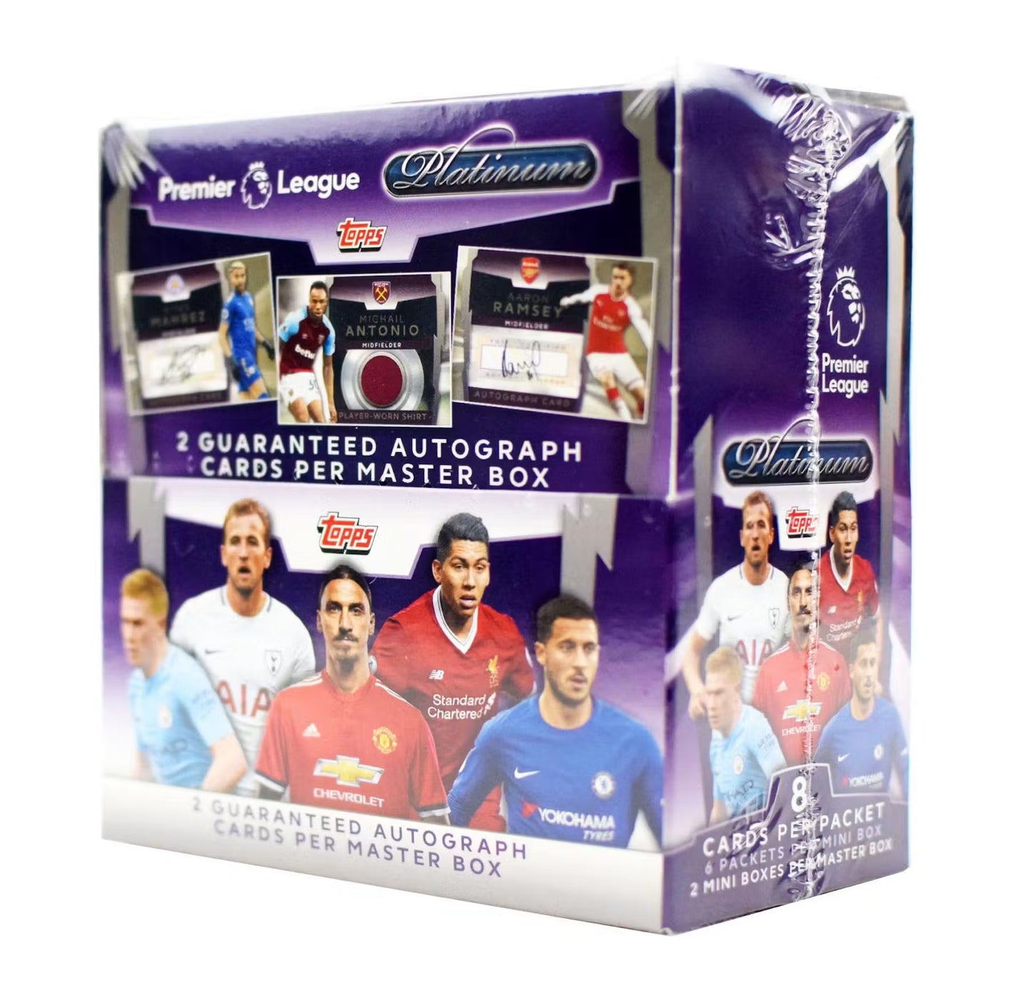 2018/19 Topps Premier League Platinum Soccer Hobby Box