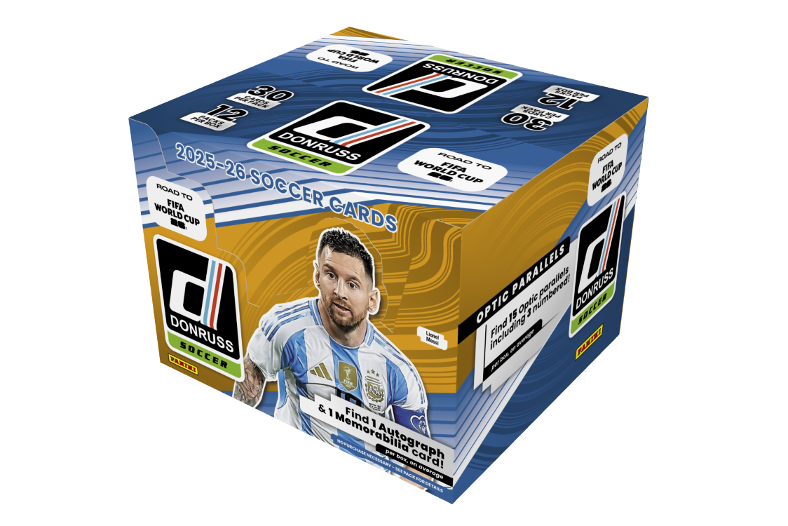 2025-26 Panini Donruss Road to FIFA World Cup Hobby Box