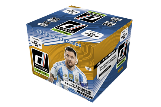 2025-26 Panini Donruss Road to FIFA World Cup Hobby Box