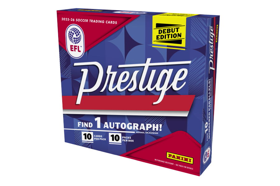 2025-26 Panini Prestige EFL Soccer Hobby Box