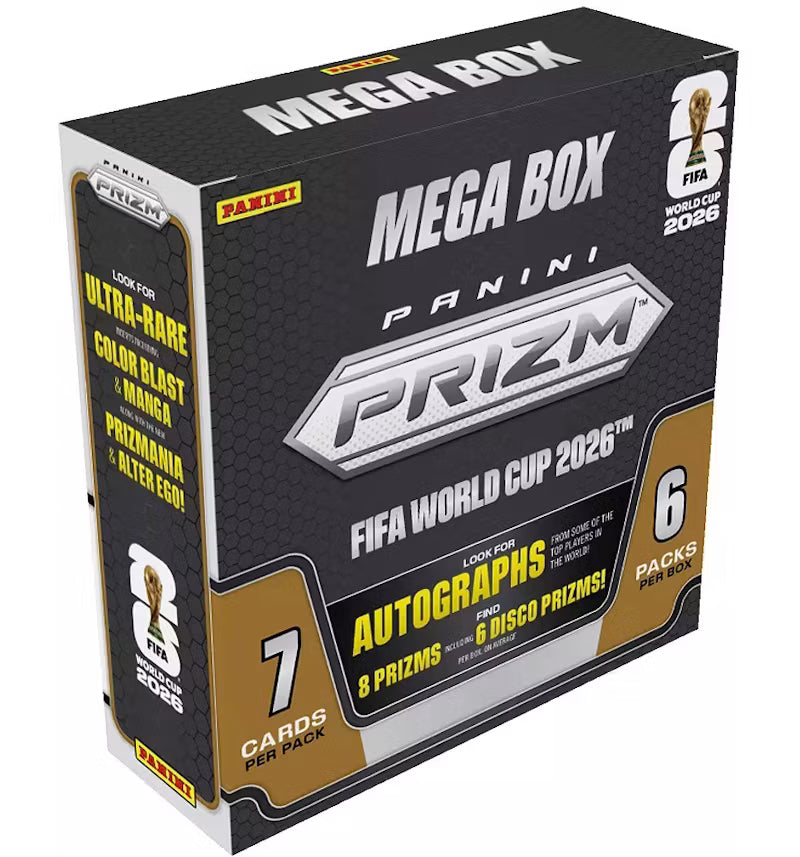 2026 Panini Prizm World Cup Soccer Hobby Mega Box