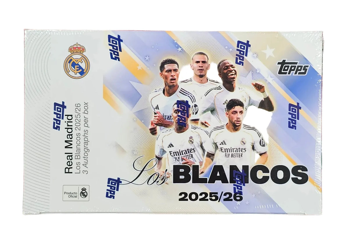 2025/26 Topps Real Madrid Los Blancos Hobby Box