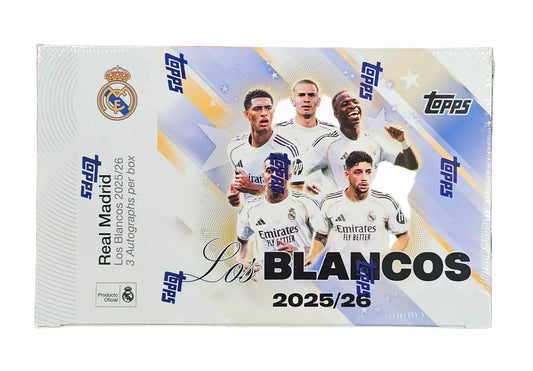 2025/26 Topps Real Madrid Los Blancos Hobby Box