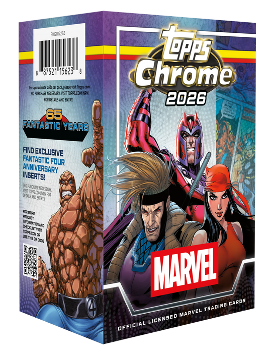 2026 Topps Chrome Marvel Comics Value Box