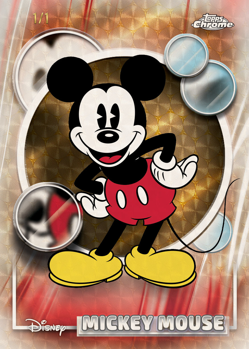 2026 Topps Chrome Disney Hobby Box