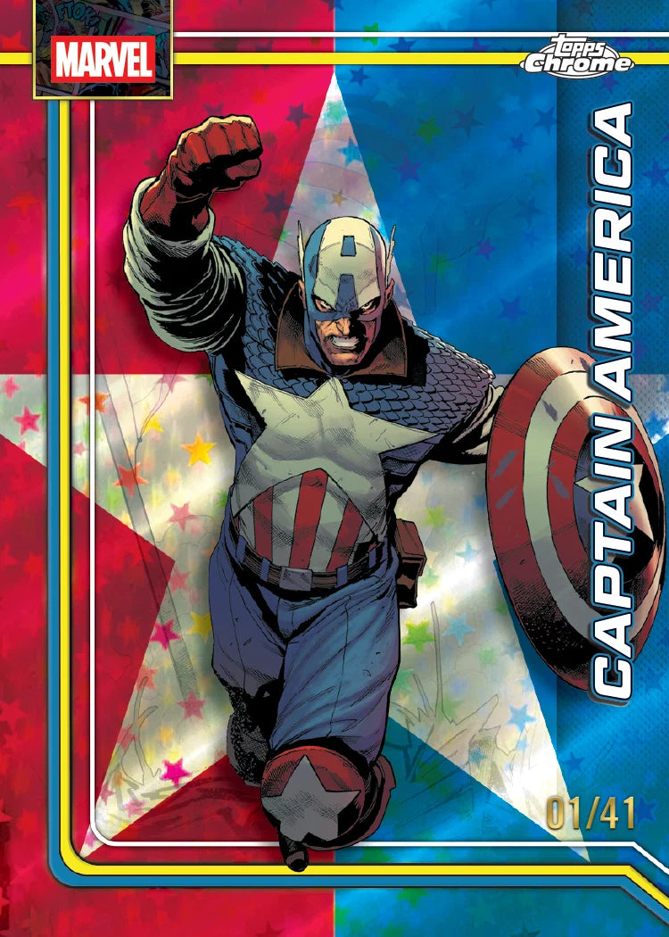 2026 Topps Chrome Marvel Comics Value Box
