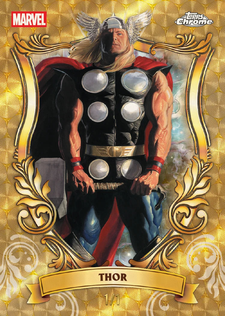 2026 Topps Chrome Marvel Comics Value Box