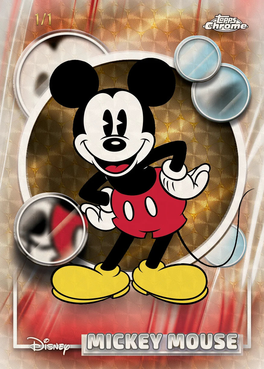 2026 Topps Chrome Disney Value Box