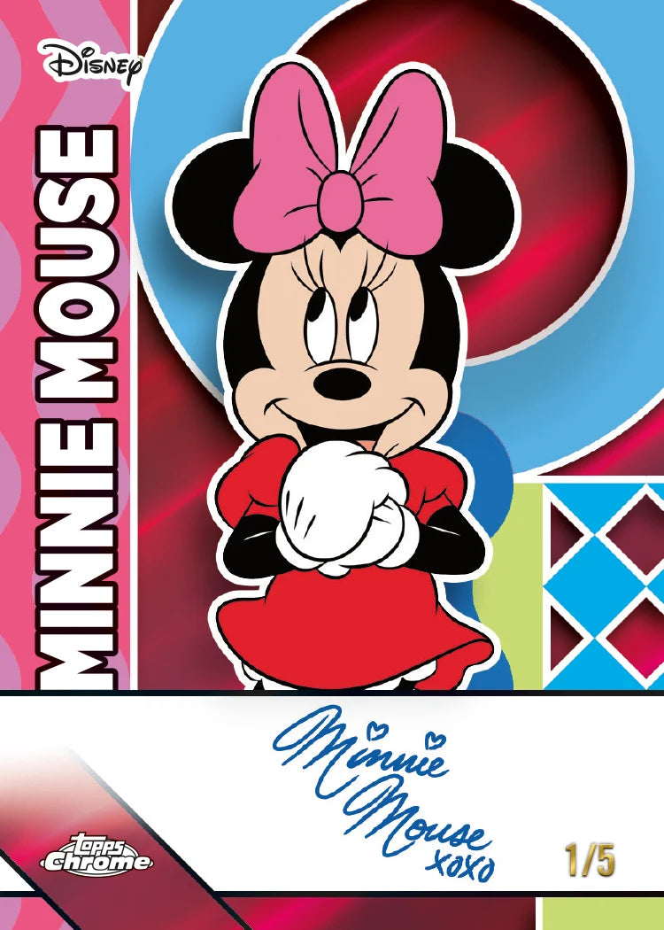 2026 Topps Chrome Disney Value Box