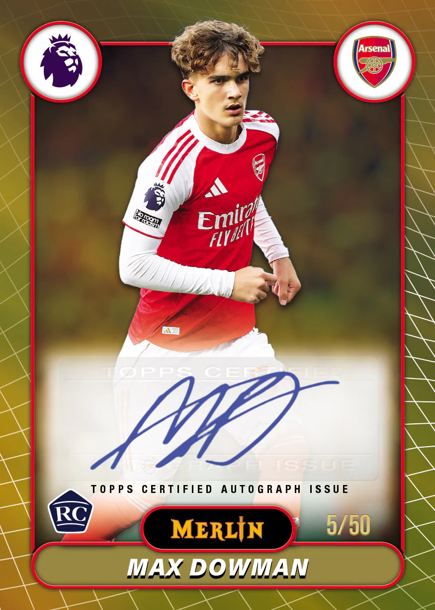 2026 Topps Merlin Premier League Hobby Box