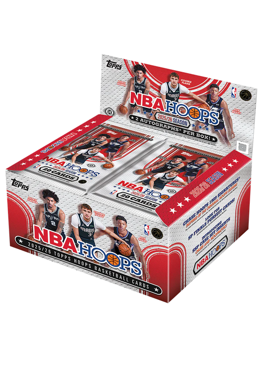 2025-26 Topps NBA Hoops Jumbo Box Pack