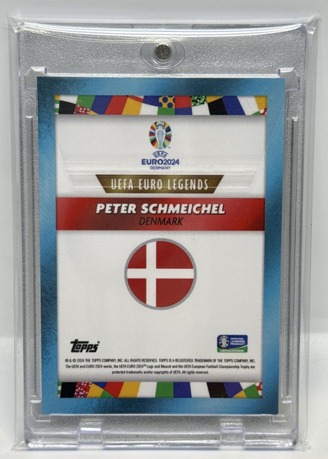 Peter Schmeichel Topps Jose Mourinho Platinum 2024 UEFA Euro Legends /99 England