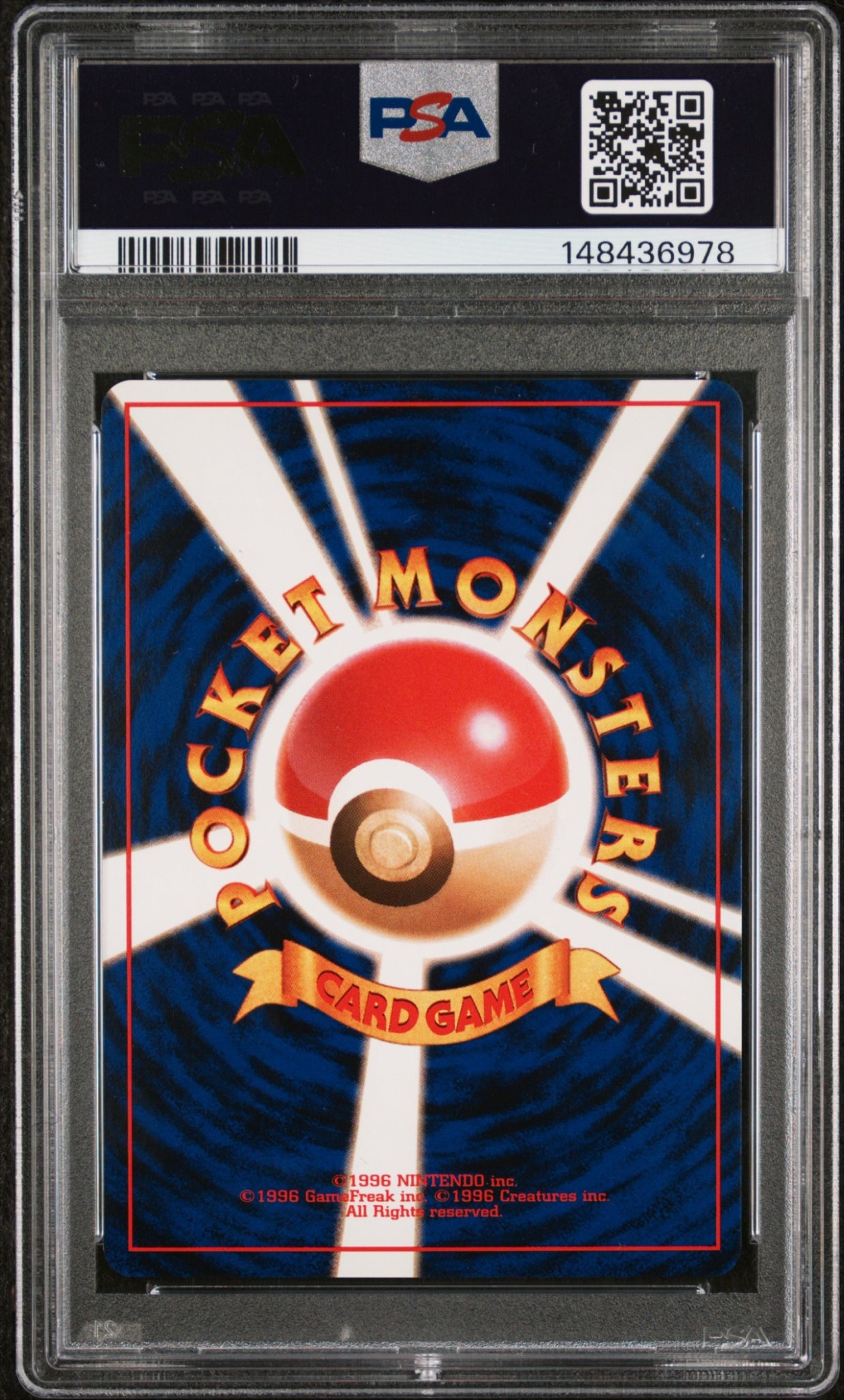 Dark Machamp Pokemon Team Rocket JP 1997 PSA 10