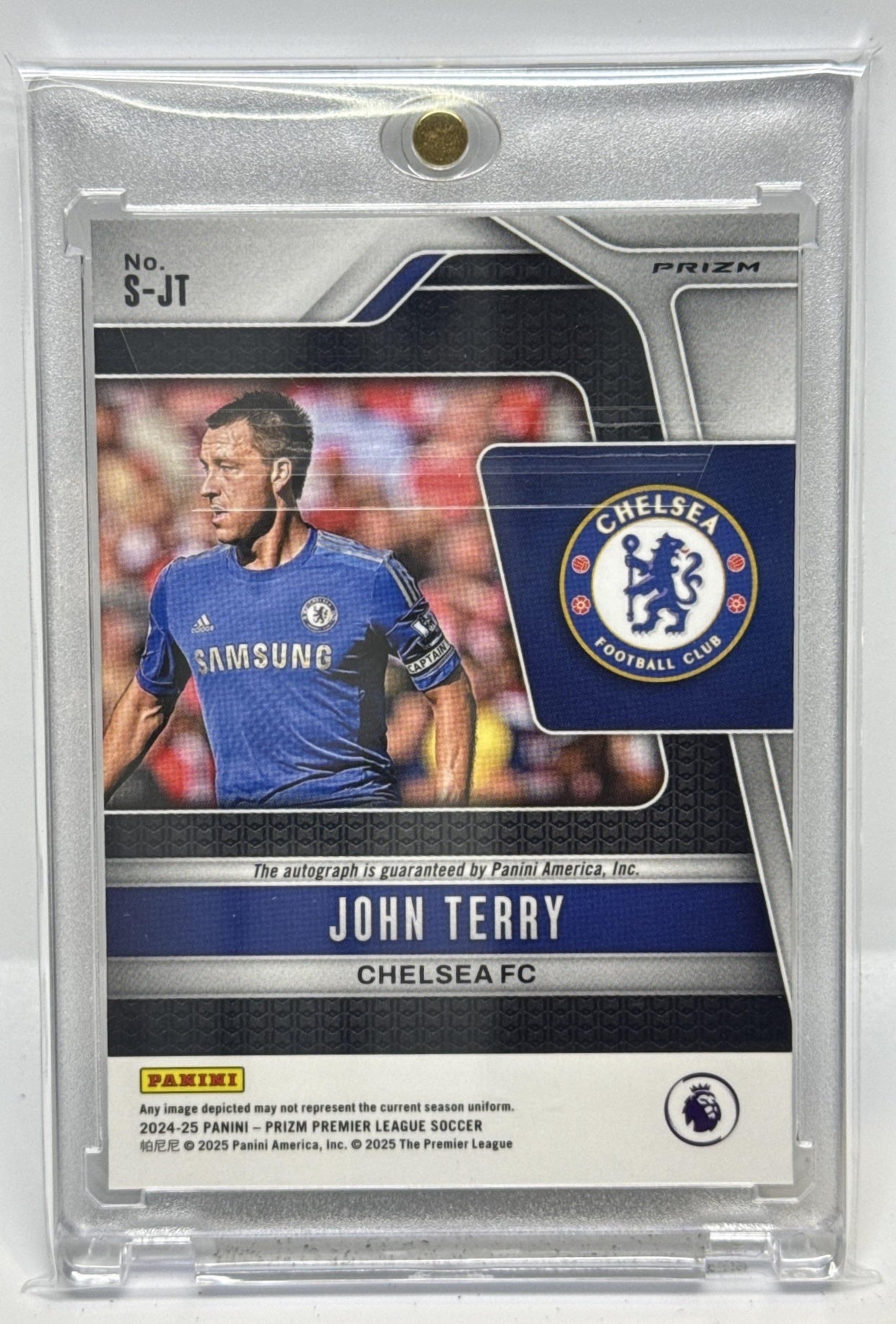 John Terry Panini Prizm PL 2024-25 Signatures Breakaway Auto Chelsea FC