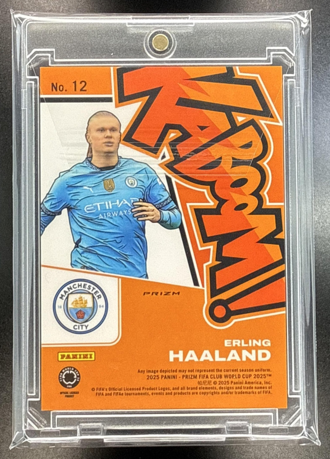 Erling Haaland Panini Prizm FIFA Club World Cup 2025 Kaboom! Manchester City