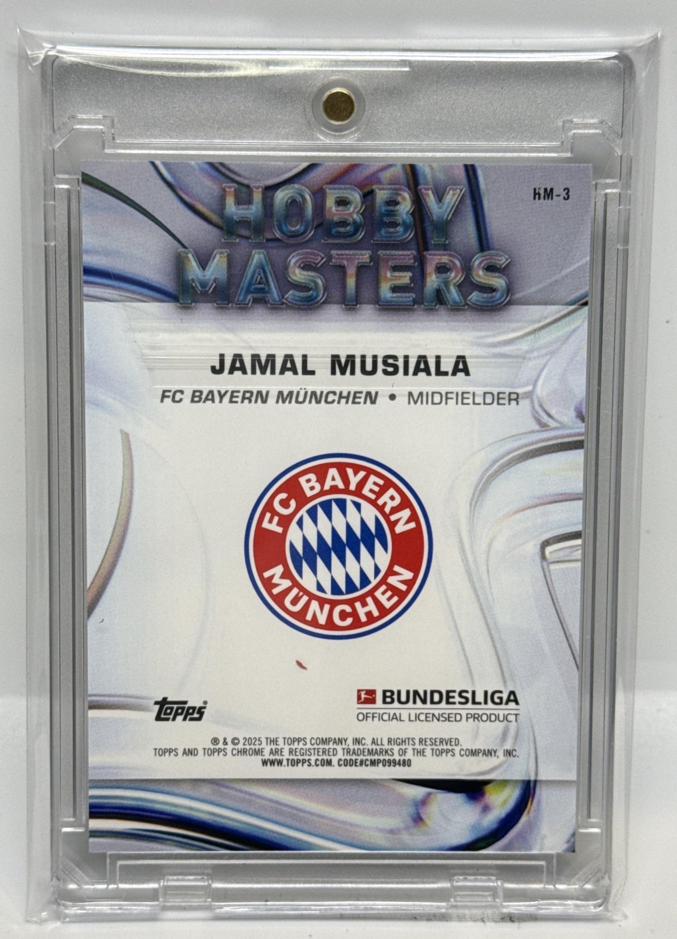 Jamal Musiala Topps Chrome Bundesliga 2024-25 Hobby Masters FC Bayern Munchen