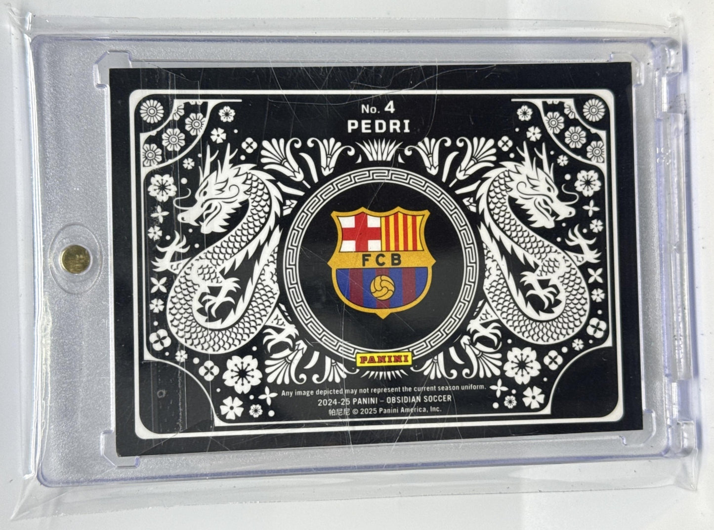 Pedri Panini Obsidian 2024-25 Iridescent FC Barcelona