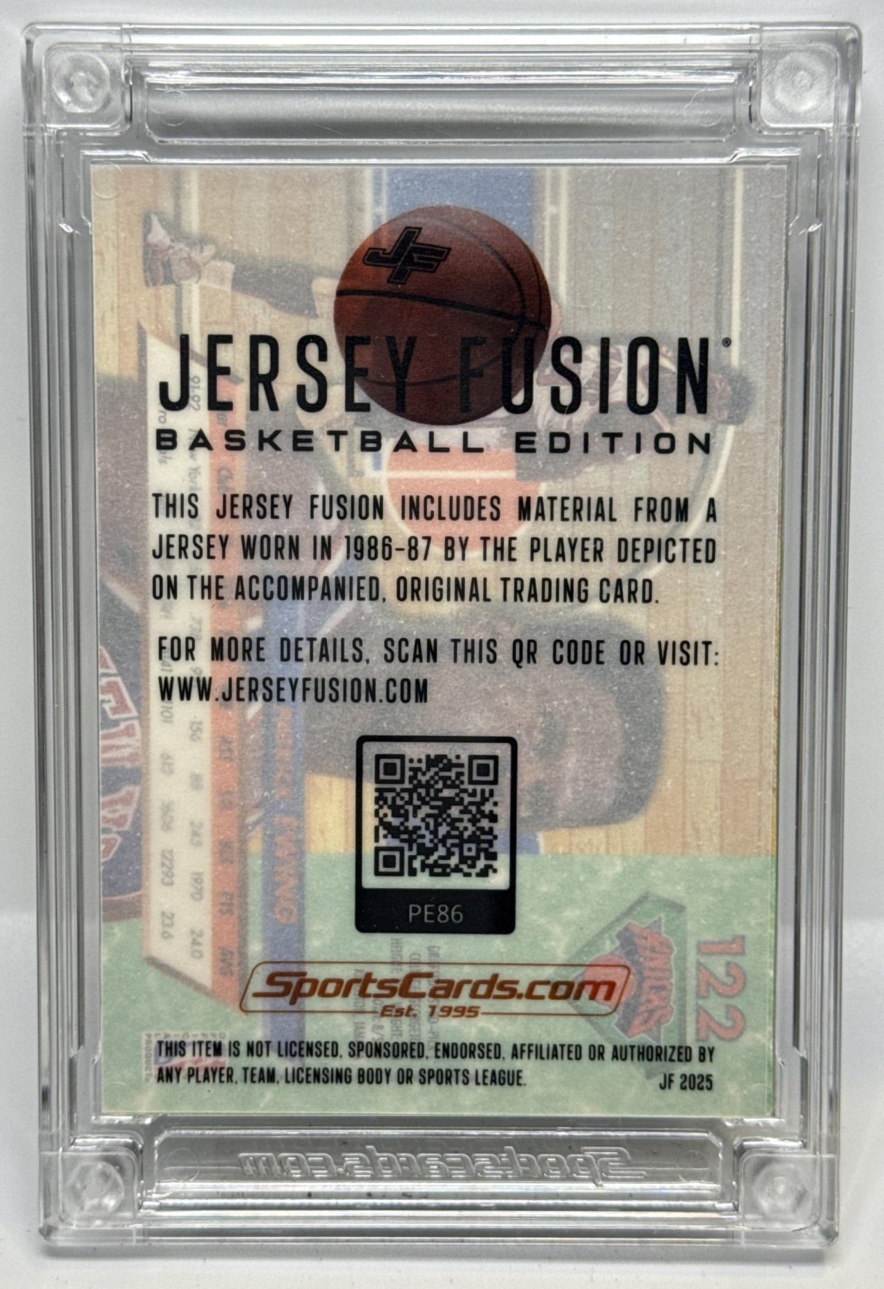 Patrick Ewing Jersey Fusion 1992-93 New York Knicks