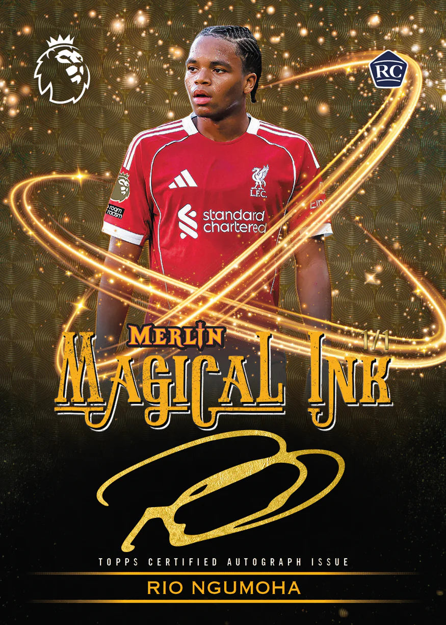 2026 Topps Merlin Premier League Hobby Box