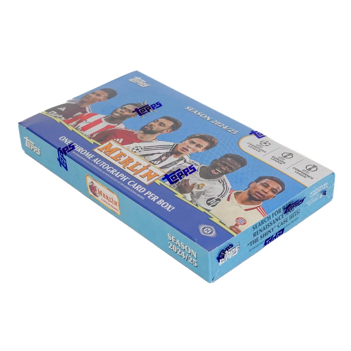 2024-25 Topps Chrome Merlin UCC Soccer Hobby Box