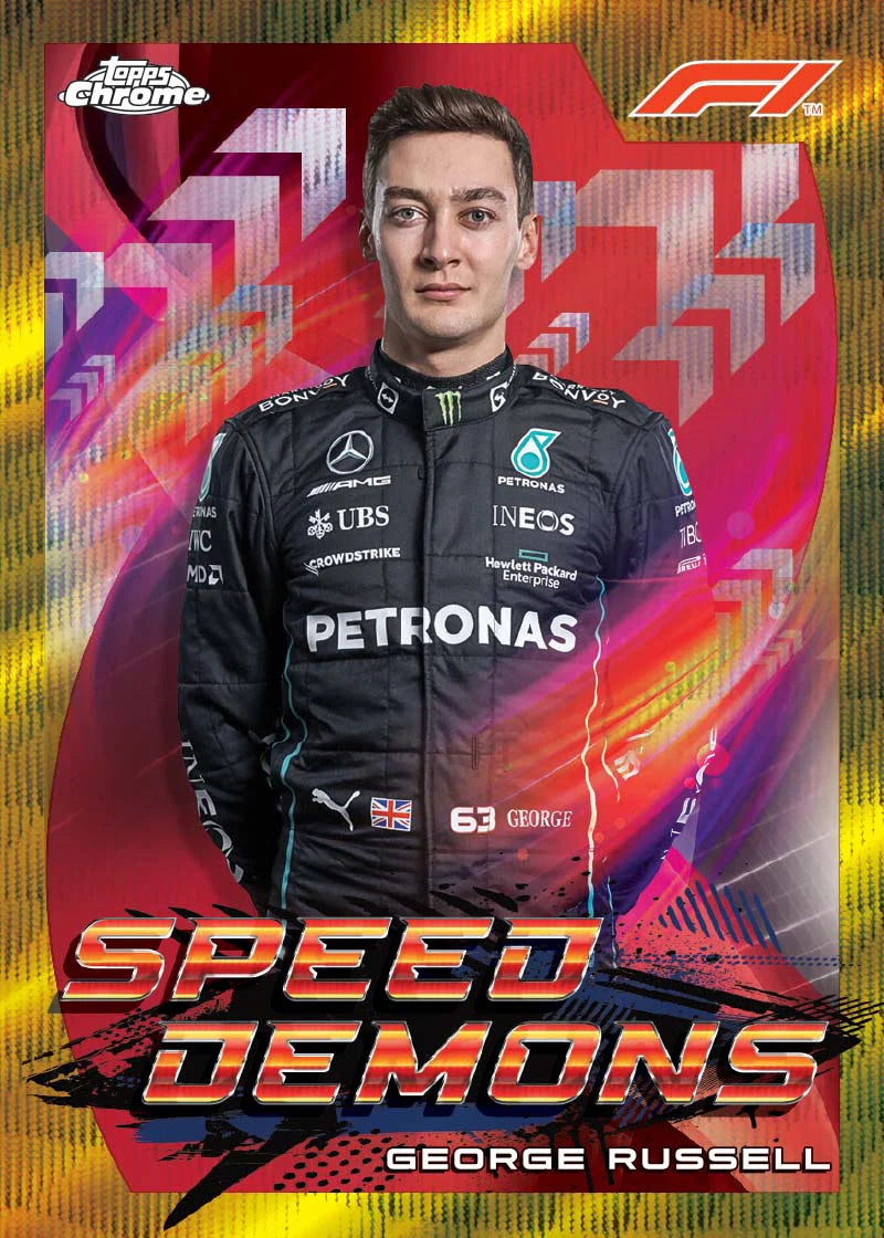 2022 Topps Chrome F1 Formula 1 Hobby Lite Box