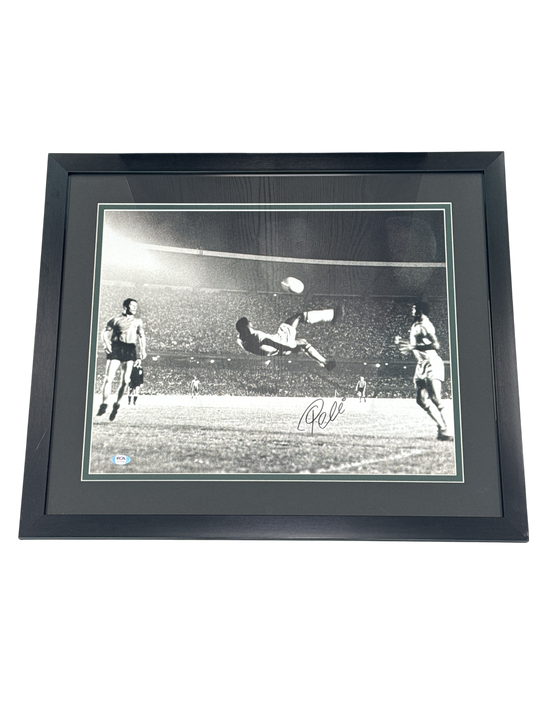 Pele Signed Photo Framed *66cm x 56cm*