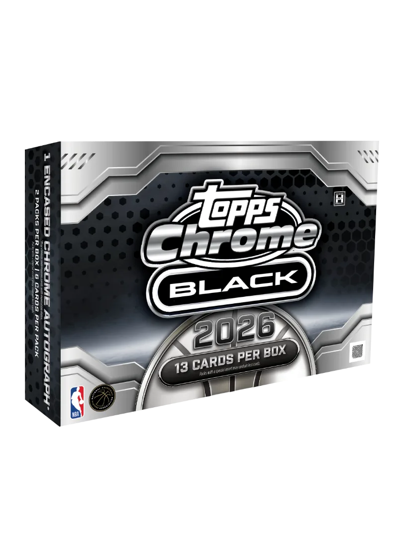 2025-26 Topps Chrome Black Basketball Hobby Box
