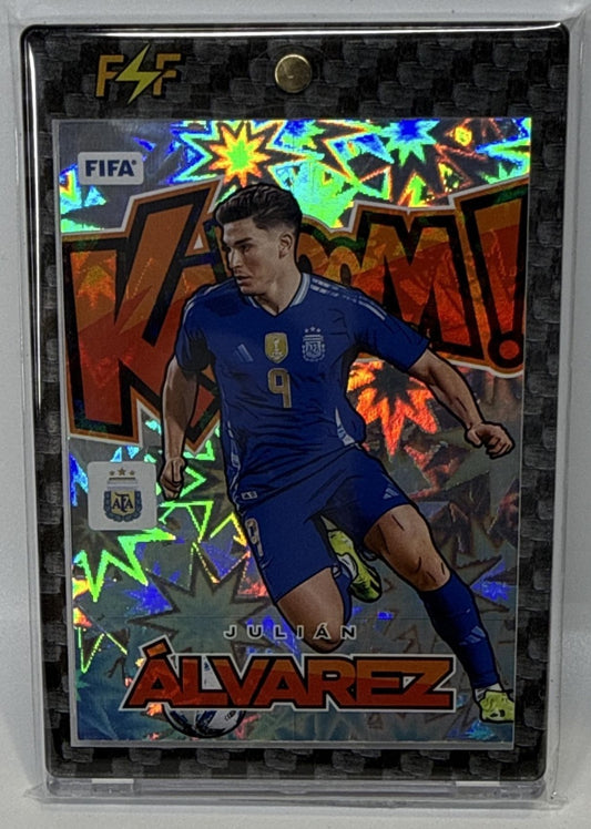 Julian Alvarez Panini Donruss 2024-25 Kaboom Argentina