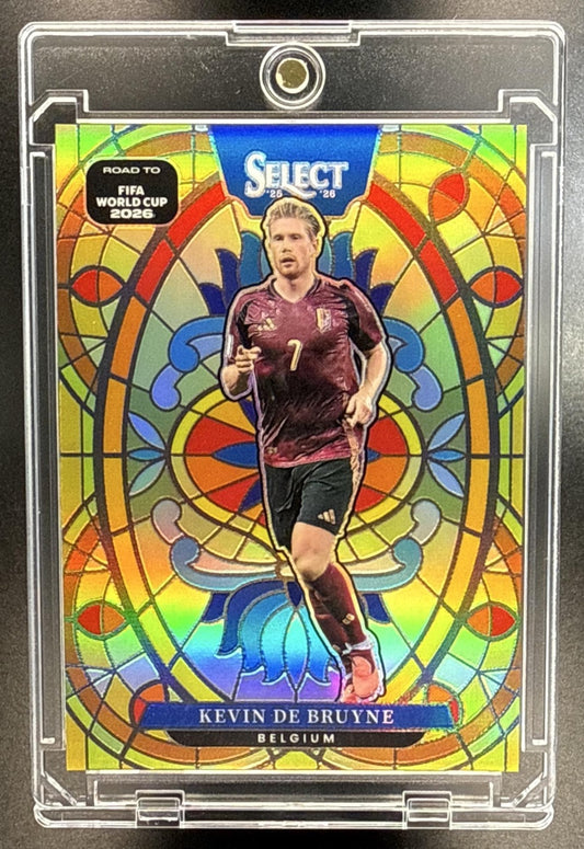 Kevin De Bruyne Panini Select Road to FIFA World Cup 2025-26 Belgium