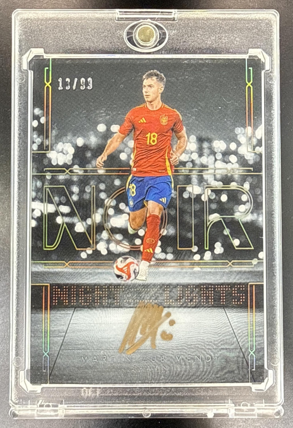 Martin Zubimendi Panini Noir Road to FIFA World Cup 26 2025-26/99 Spain