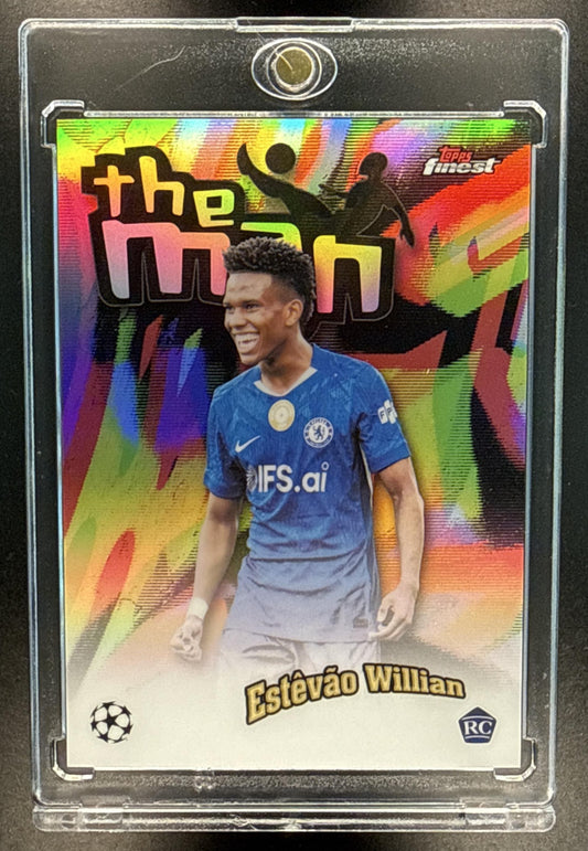 Estevao Willian Topps Finest UEFA Club Competition 2025-26 The Man RC Chelsea FC