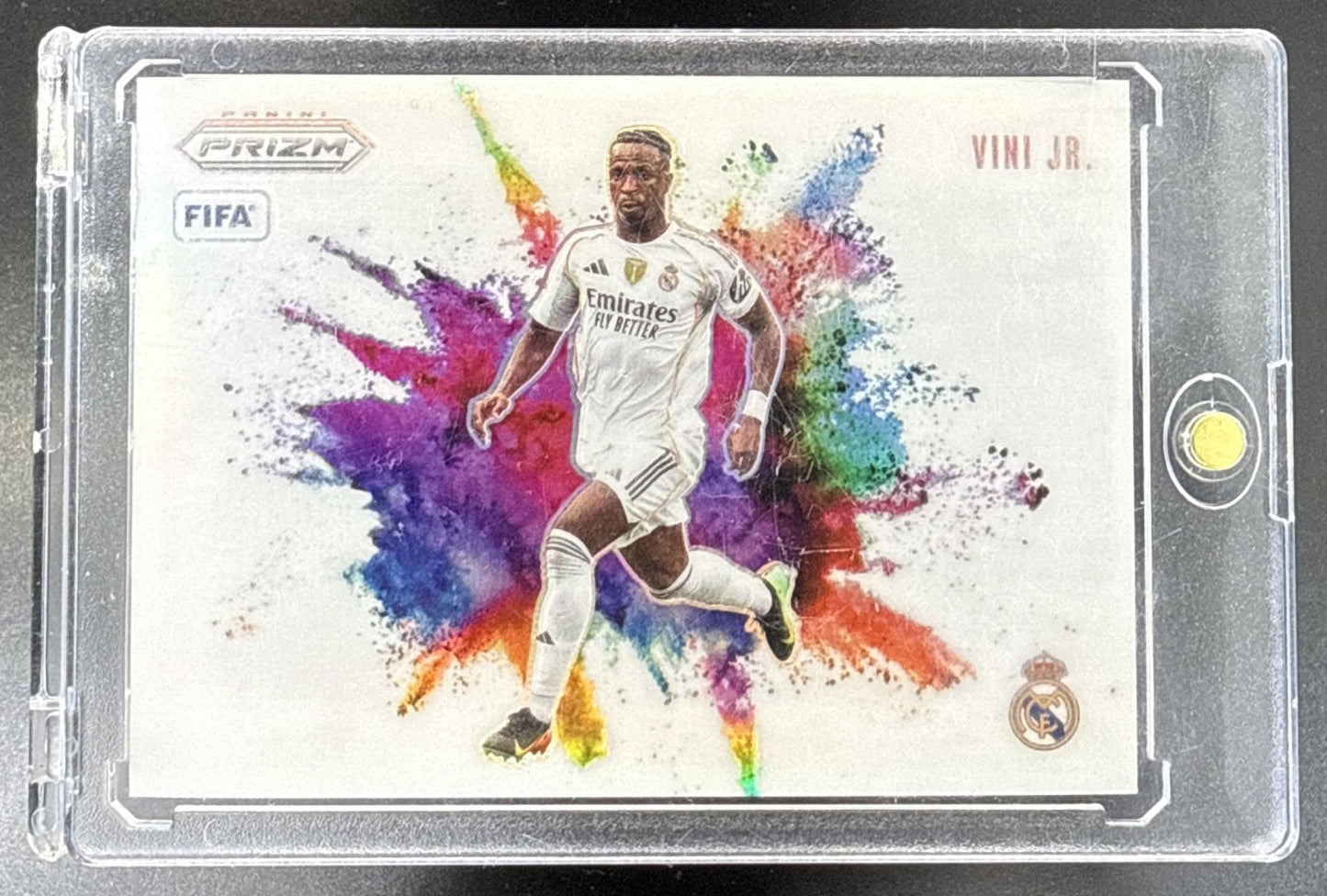 Vini Jr. Panini Prizm FIFA 2025-26 Color Blast SSP Real Madrid