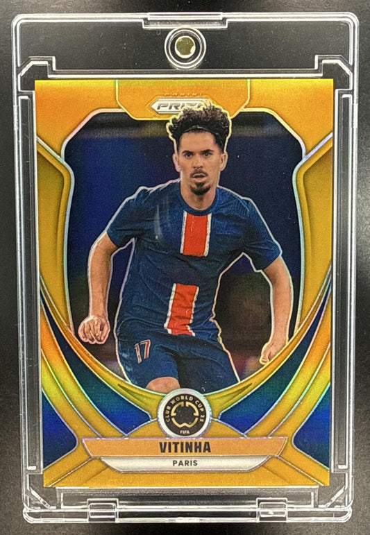 Vitinha Panini Prizm FIFA Club World Cup 2025 Gold /10 Paris Saint-Germain