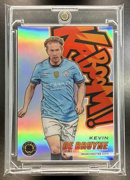 Kevin De Bruyne Panini Prizm FIFA Club World Cup 2025 Kaboom! Manchester City