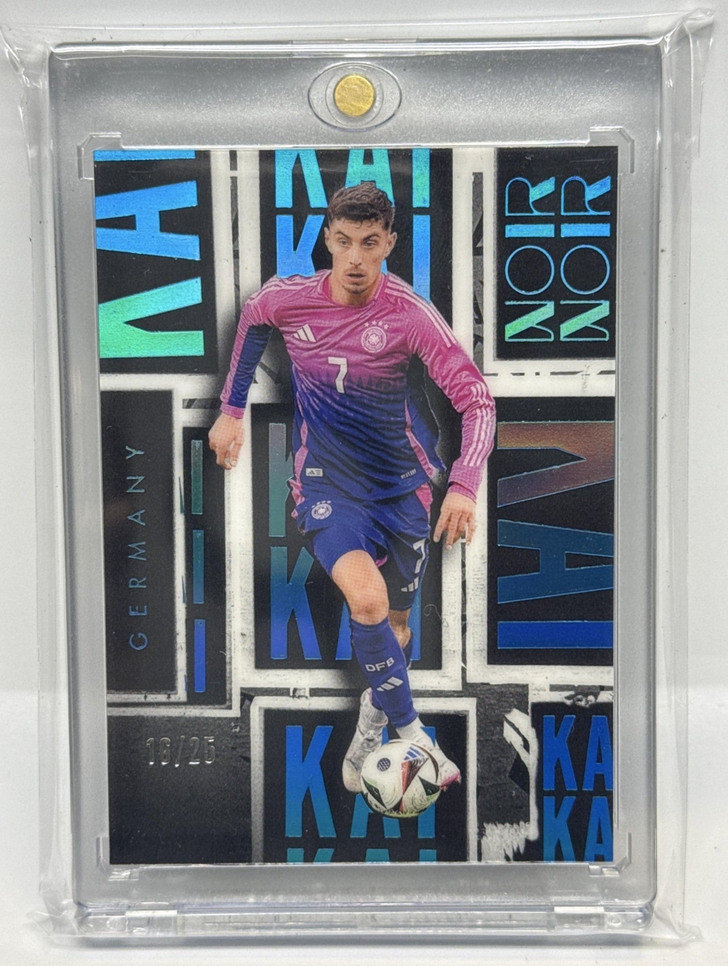 Kai Havertz Panini Noir 2024-25 Motion Picture /25 Germany