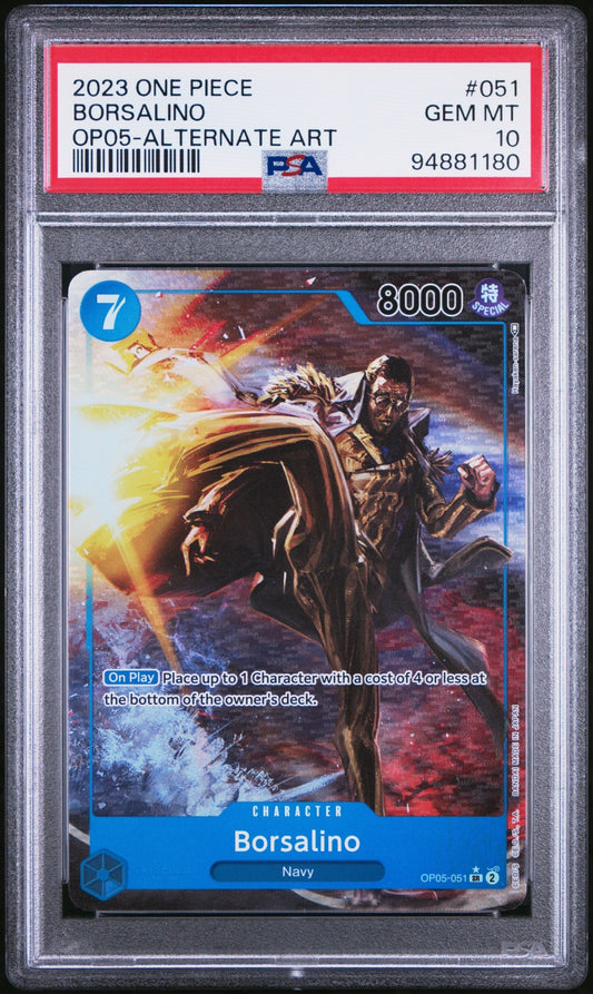 Borsalino OP Awakening of the New Era 2023 Super Rare PSA 10