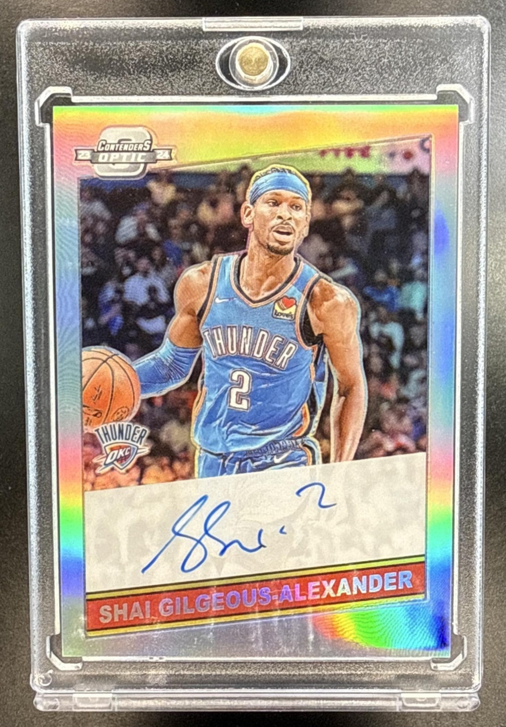 Shai Gilgeous-Alexander Panini Contenders Optic 2023-24 Oklahoma City Thunder