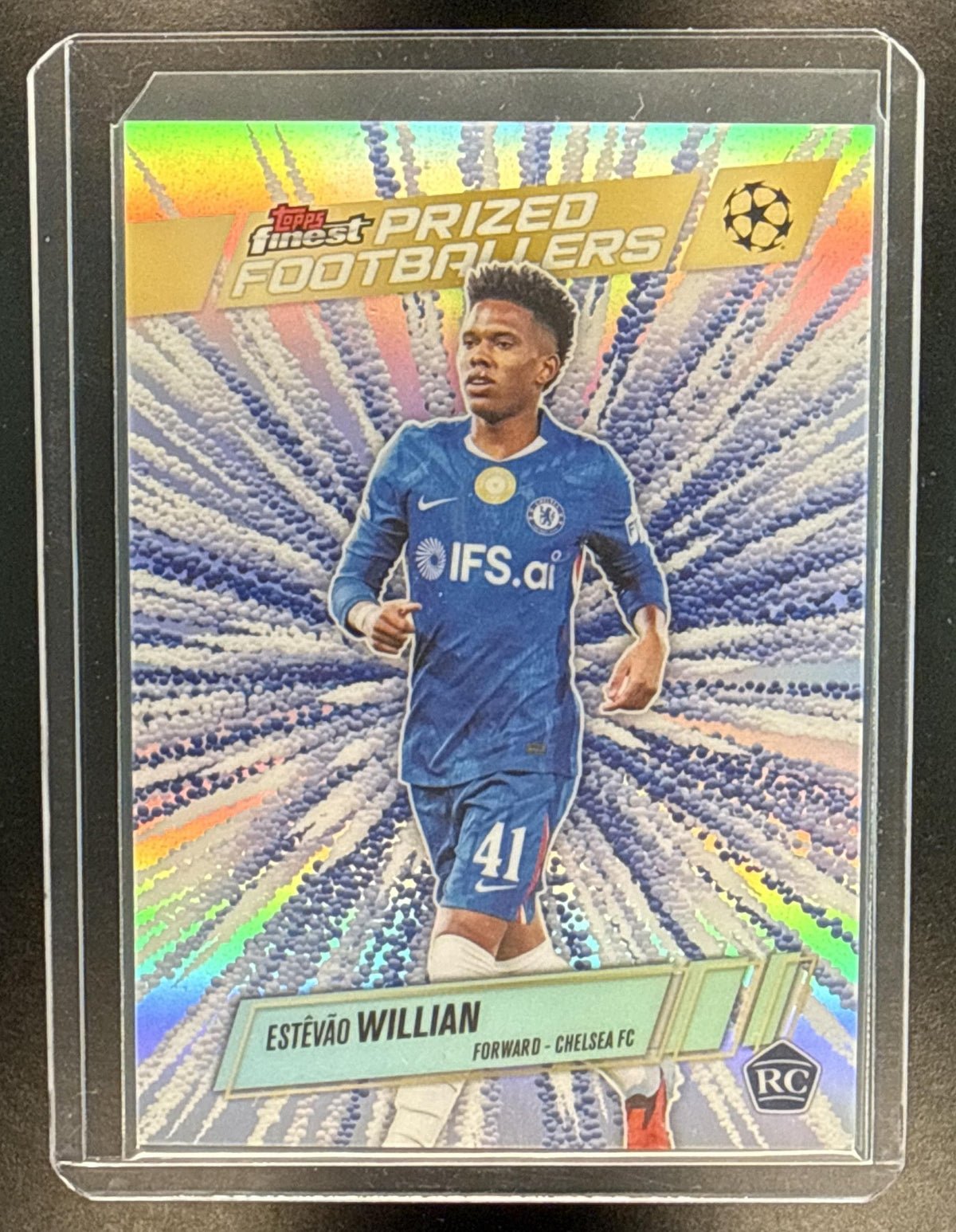 Estevao Willian Topps Finest UEFA Club Competition 2025-26 RC Chelsea FC