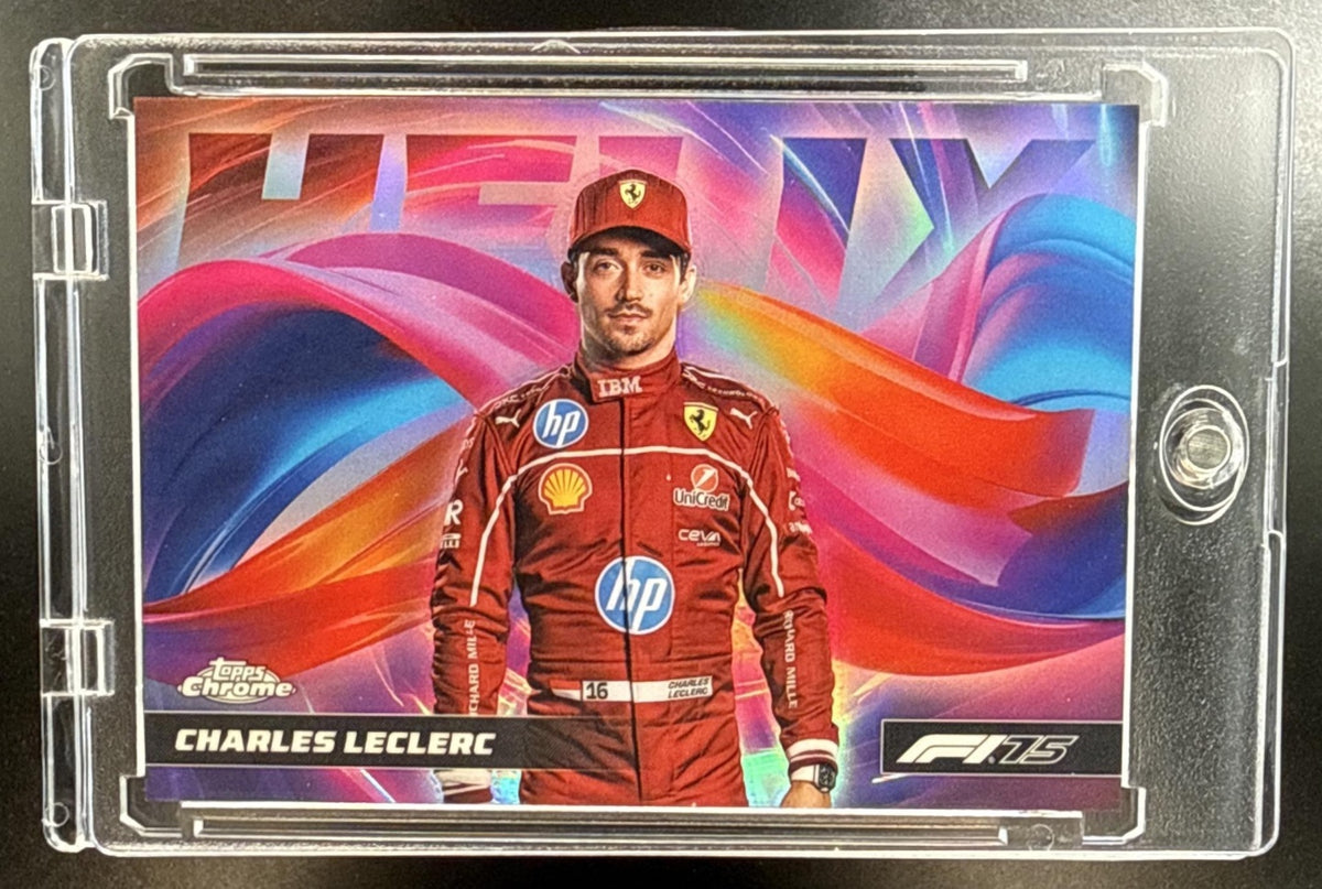 Charles Leclerc Topps Chrome Formula 1 2025 Helix
