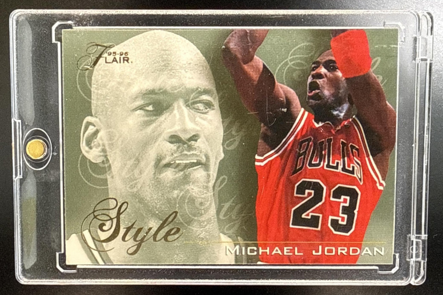 Michael Jordan Fleer Flair 1995-96 Chicago Bulls